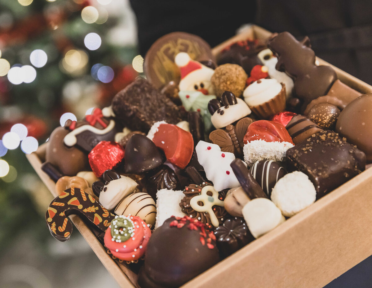 Panier douceurs Bonbon Caramel